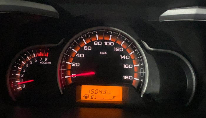 2017 Maruti Alto K10 VXI, Petrol, Manual, 15,041 km, Odometer Image