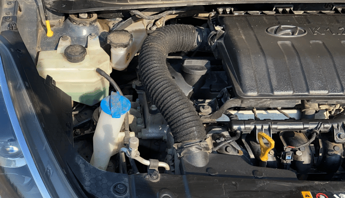 2020 Hyundai GRAND I10 NIOS SPORTZ AMT 1.2 KAPPA VTVT, Petrol, Automatic, 58,162 km, Engine View - Right