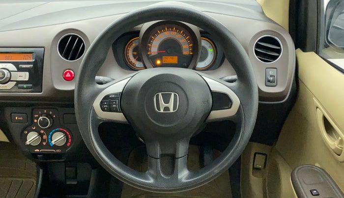 2012 Honda Brio S MT, Petrol, Manual, 82,146 km, Steering Wheel Close Up