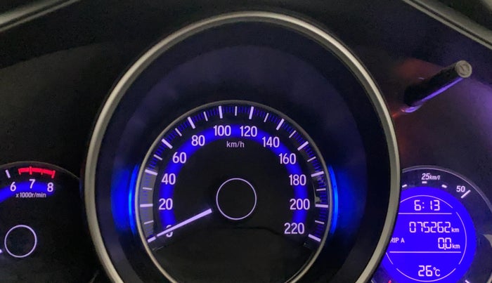 2017 Honda Jazz 1.2L I-VTEC V, Petrol, Manual, 75,242 km, Odometer Image