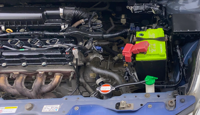 2017 Maruti Baleno DELTA PETROL 1.2, Petrol, Manual, 1,28,599 km, Engine View - Left