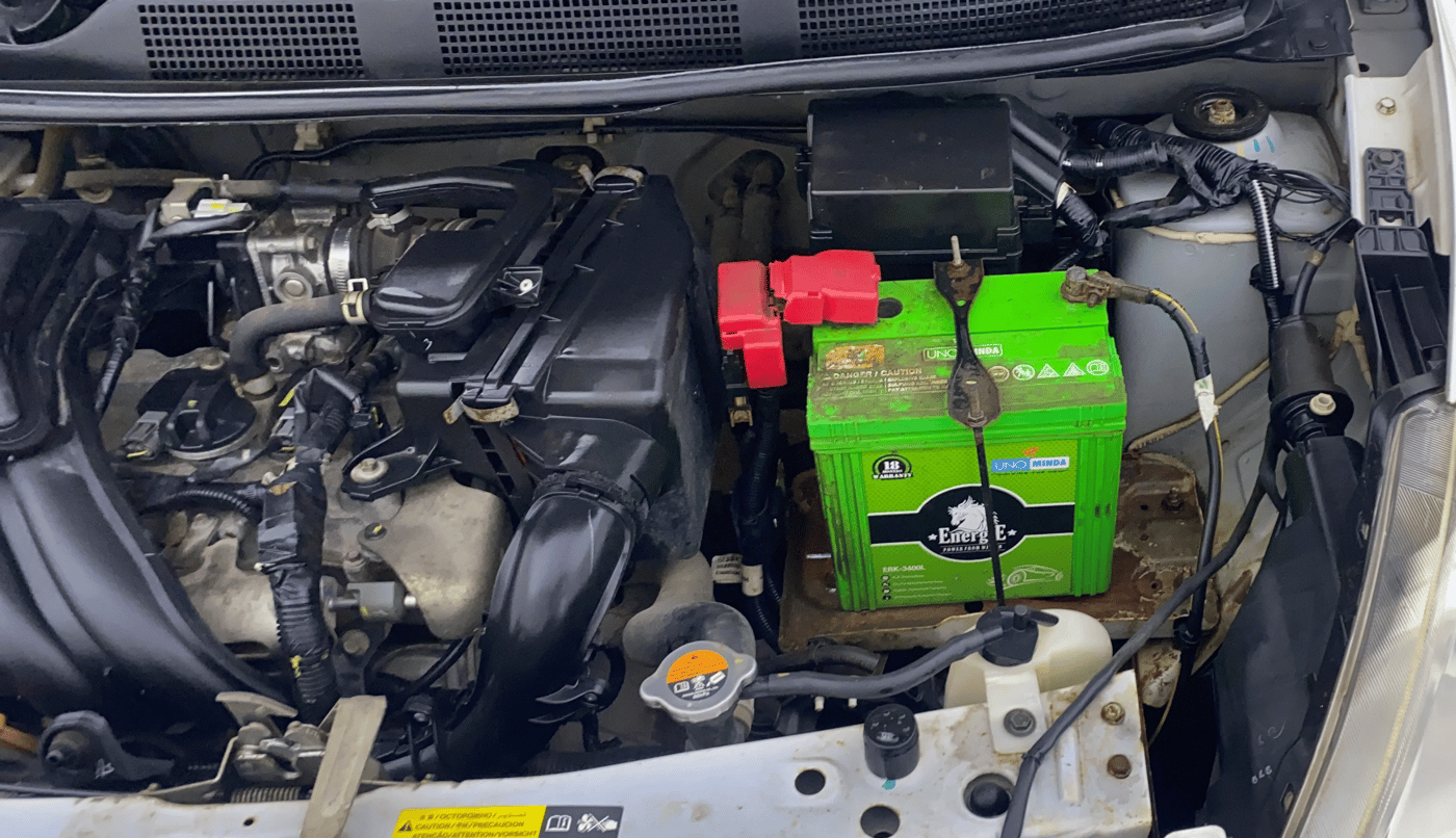 2018 Datsun Go T, Petrol, Manual, 15,519 km, Engine View - Left