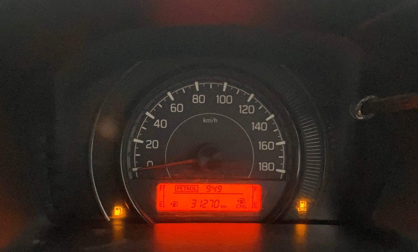 2022 Maruti Celerio VXI CNG, CNG, Manual, 31,343 km, Odometer Image