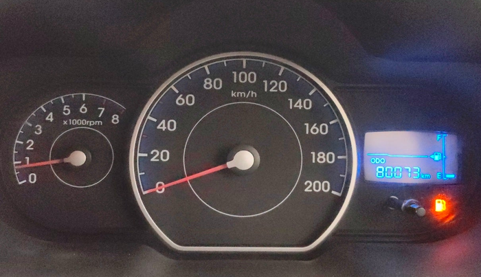 2013 Hyundai i10 SPORTZ 1.2, Petrol, Manual, 80,052 km, Odometer Image