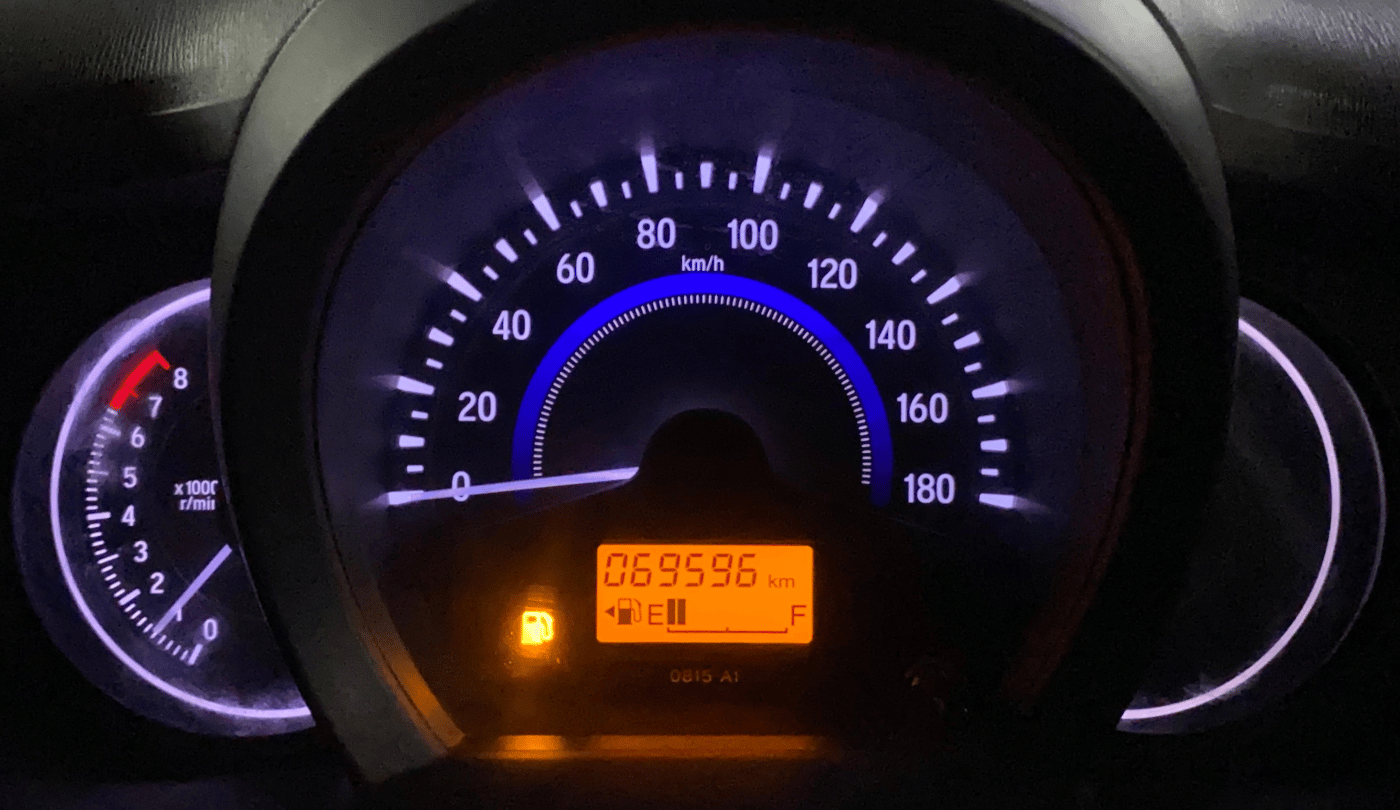 2015 Honda Amaze 1.2L I-VTEC SX, Petrol, Manual, 69,588 km, Odometer Image