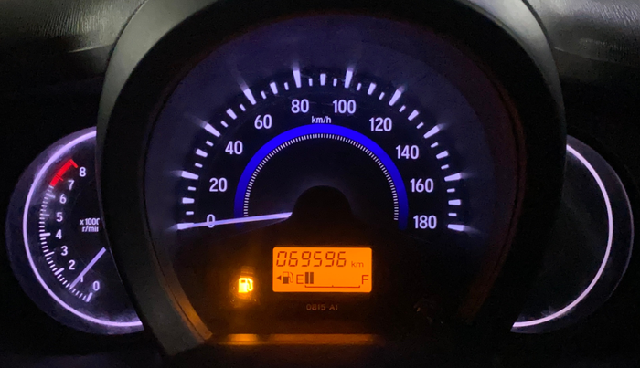 2015 Honda Amaze 1.2L I-VTEC SX, Petrol, Manual, 69,588 km, Odometer Image