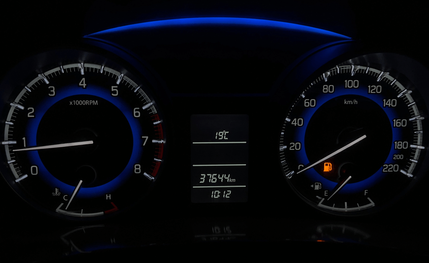 2021 Maruti Baleno DELTA PETROL 1.2, Petrol, Manual, 37,702 km, Odometer Image