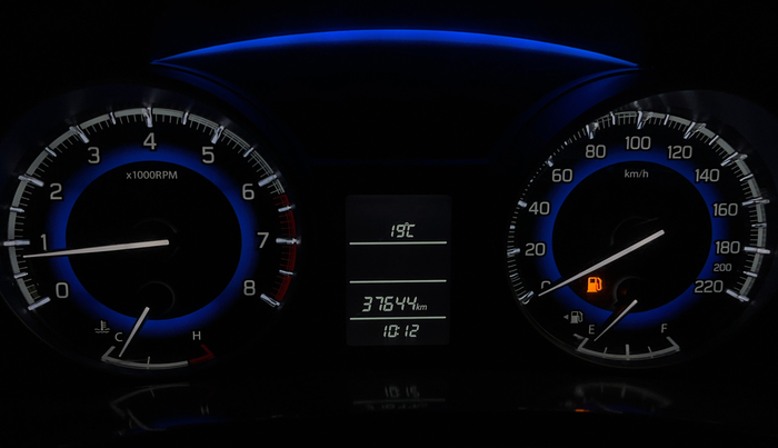 2021 Maruti Baleno DELTA PETROL 1.2, Petrol, Manual, 37,636 km, Odometer Image