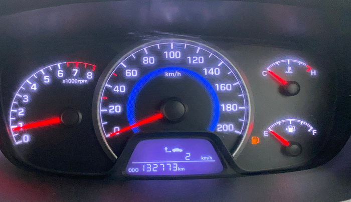 2015 Hyundai Grand i10 SPORTZ 1.2 KAPPA VTVT, CNG, Manual, 1,32,775 km, Odometer Image