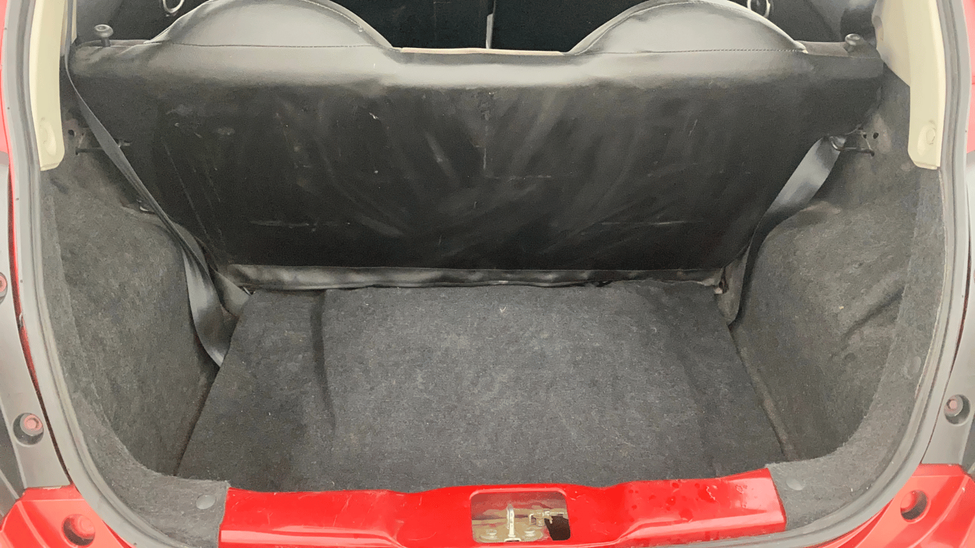 2018 Datsun Go T, Petrol, Manual, 45,073 km, Boot Inside