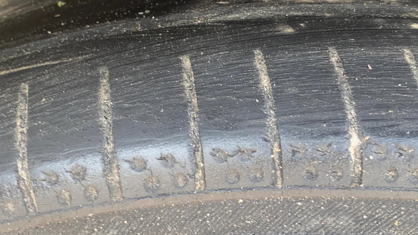 2018 Maruti Ciaz ALPHA 1.4 PETROL, Petrol, Manual, 1,08,236 km, Left Rear Tyre Tread