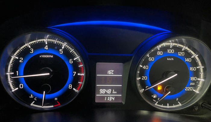 2016 Maruti Baleno DELTA PETROL 1.2, Petrol, Manual, 98,472 km, Odometer Image