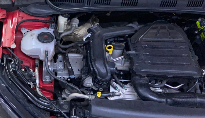 2022 Skoda SLAVIA STYLE 1.0L TSI AT, Petrol, Automatic, 74,432 km, Engine View - Right