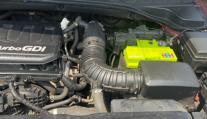 2020 KIA SONET HTX 1.0 IMT, Petrol, Manual, 1,09,076 km, Engine View - Left