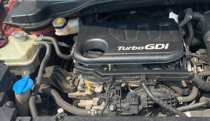 2020 KIA SONET HTX 1.0 IMT, Petrol, Manual, 1,09,076 km, Engine View - Right