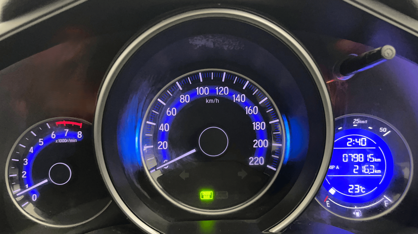 2021 Honda WR-V 1.2L I-VTEC VX MT, Petrol, Manual, 79,863 km, Odometer Image