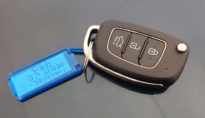 2022 Hyundai GRAND I10 NIOS SPORTZ 1.2 KAPPA VTVT CNG, CNG, Manual, 89,203 km, Key Close Up