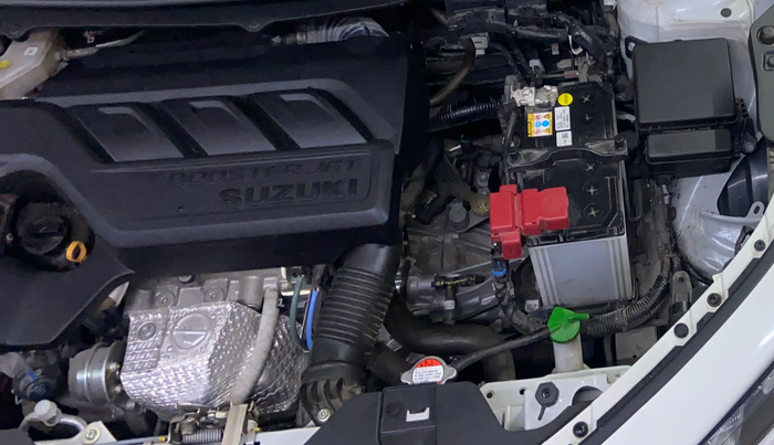 2025 Maruti FRONX ALPHA 1.0 TURBO MT, Petrol, Manual, 6,846 km, Engine View - Left