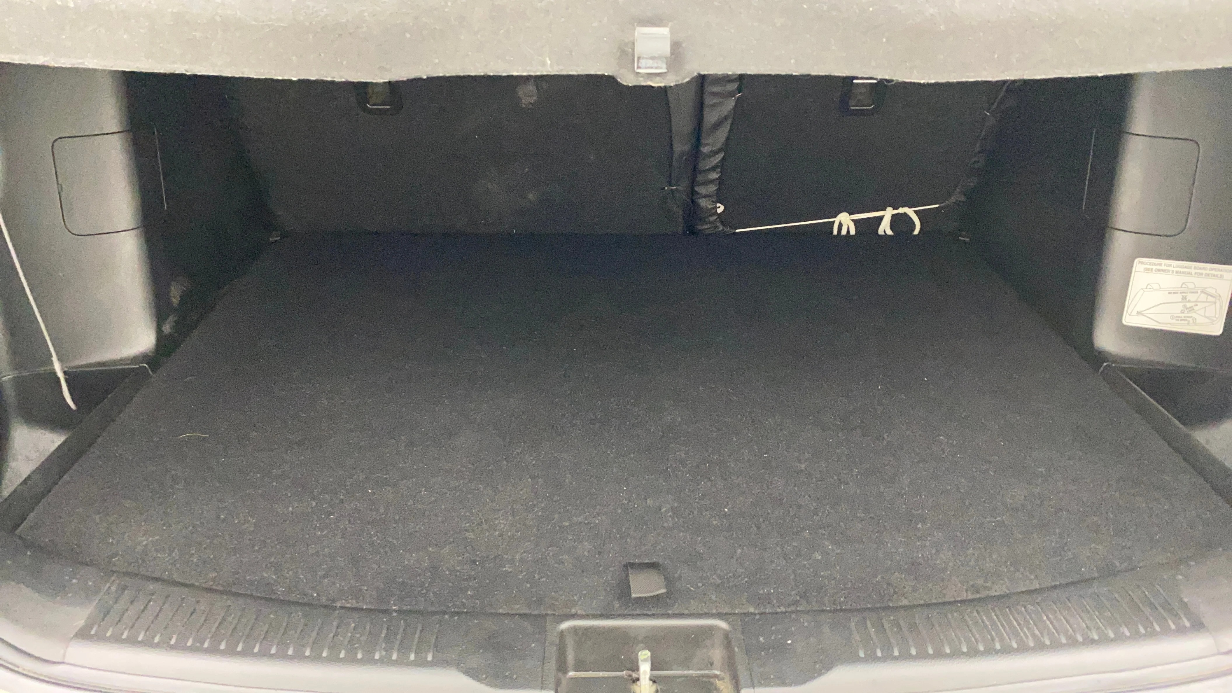 2021 Maruti S Cross ZETA AT 1.5, Petrol, Automatic, 74,349 km, Boot Inside