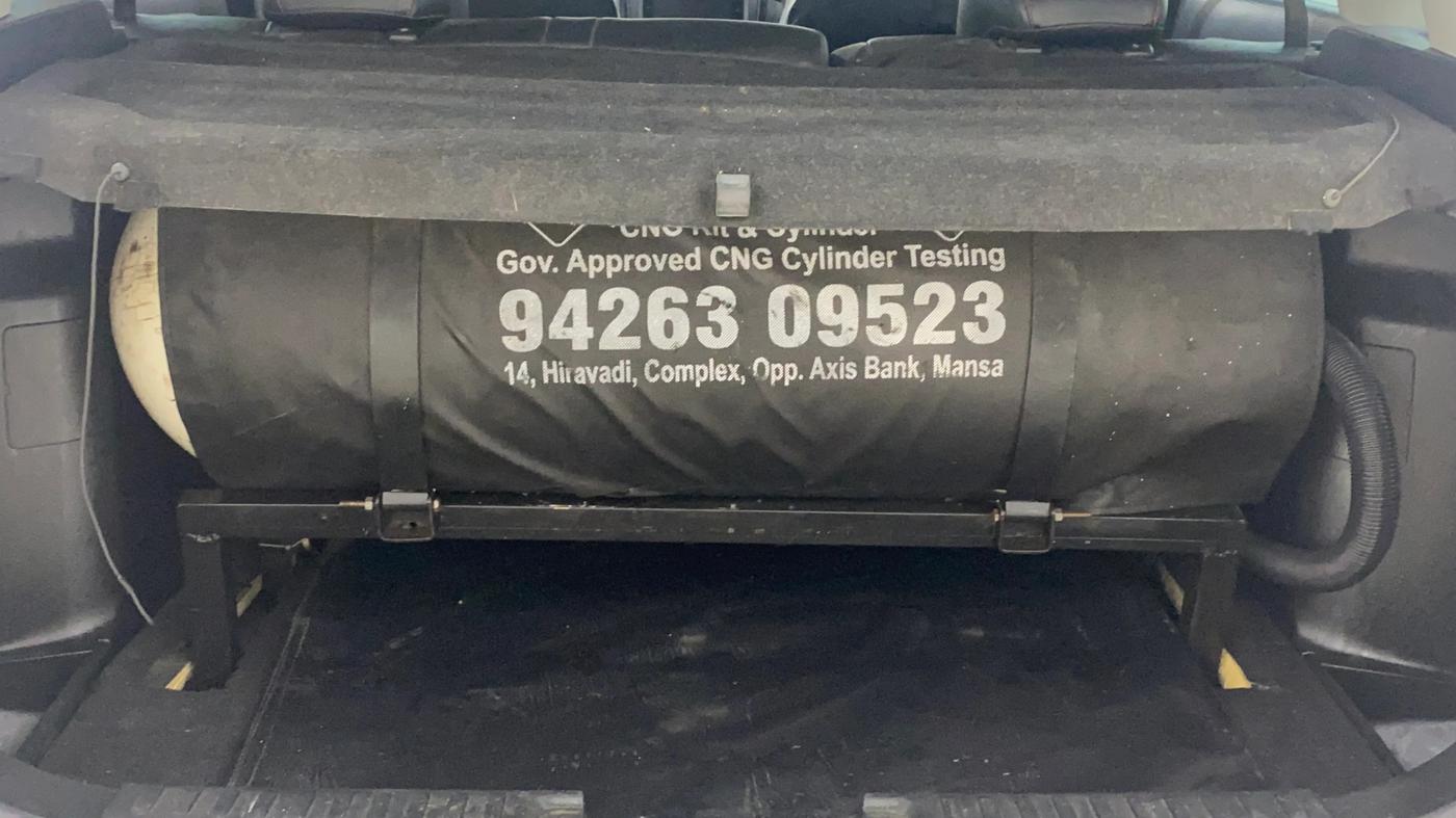 2020 Maruti Vitara Brezza ZXI PLUS, CNG, Manual, 82,423 km, Boot Inside