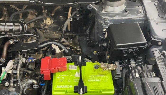 2023 Maruti BREZZA ZXI + SMART HYBRID, Petrol, Manual, 96,244 km, Engine View - Left