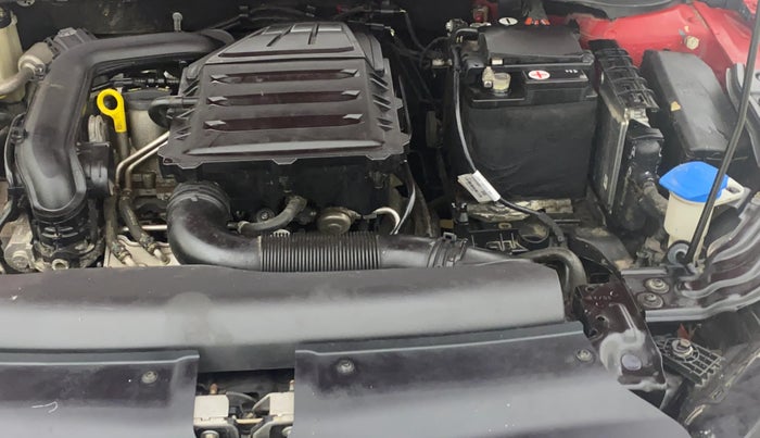 2022 Skoda SLAVIA AMBITION 1.0L TSI MT, Petrol, Manual, 13,874 km, Engine View - Left