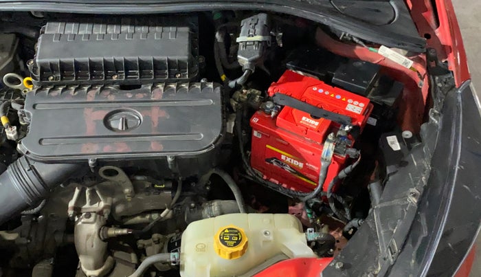 2022 Tata TIAGO NRG XZ AMT, Petrol, Automatic, 26,962 km, Engine View - Left