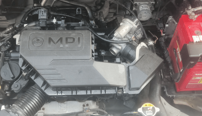 2019 Hyundai NEW SANTRO SPORTZ MT, Petrol, Manual, 32,179 km, Engine View