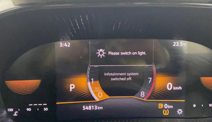 2023 Skoda SLAVIA STYLE 1.0L TSI AT, Petrol, Automatic, 54,830 km, Odometer Image