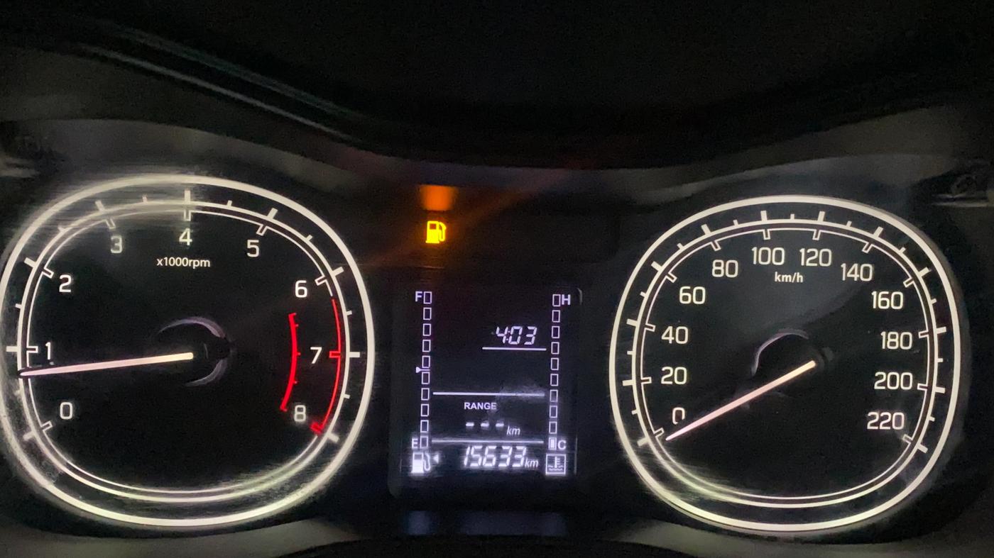 2022 Maruti Vitara Brezza LXI, Petrol, Manual, 15,627 km, Odometer Image