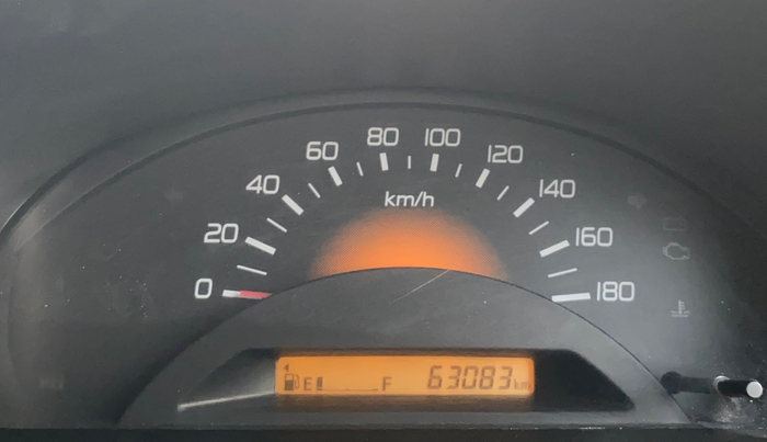 2013 Maruti Wagon R 1.0 LXI, Petrol, Manual, 63,071 km, Odometer Image