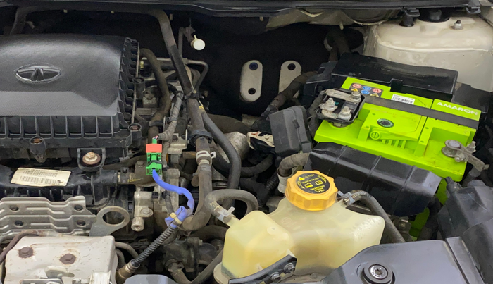 2018 Tata NEXON XZA PLUS PETROL, Petrol, Automatic, 34,498 km, Engine View - Left