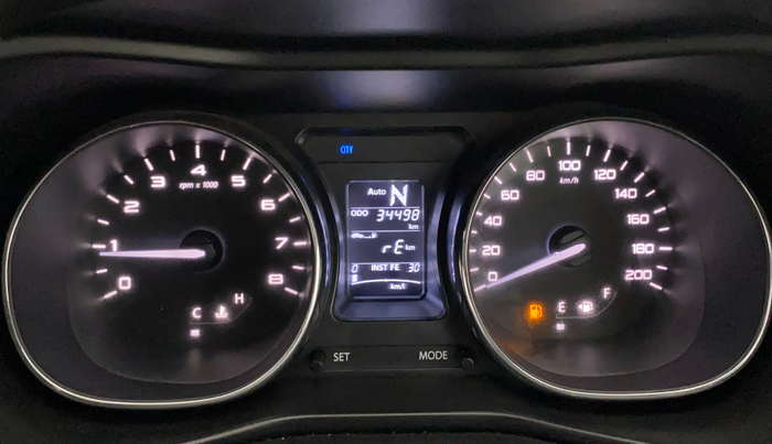 2018 Tata NEXON XZA PLUS PETROL, Petrol, Automatic, 34,498 km, Odometer Image