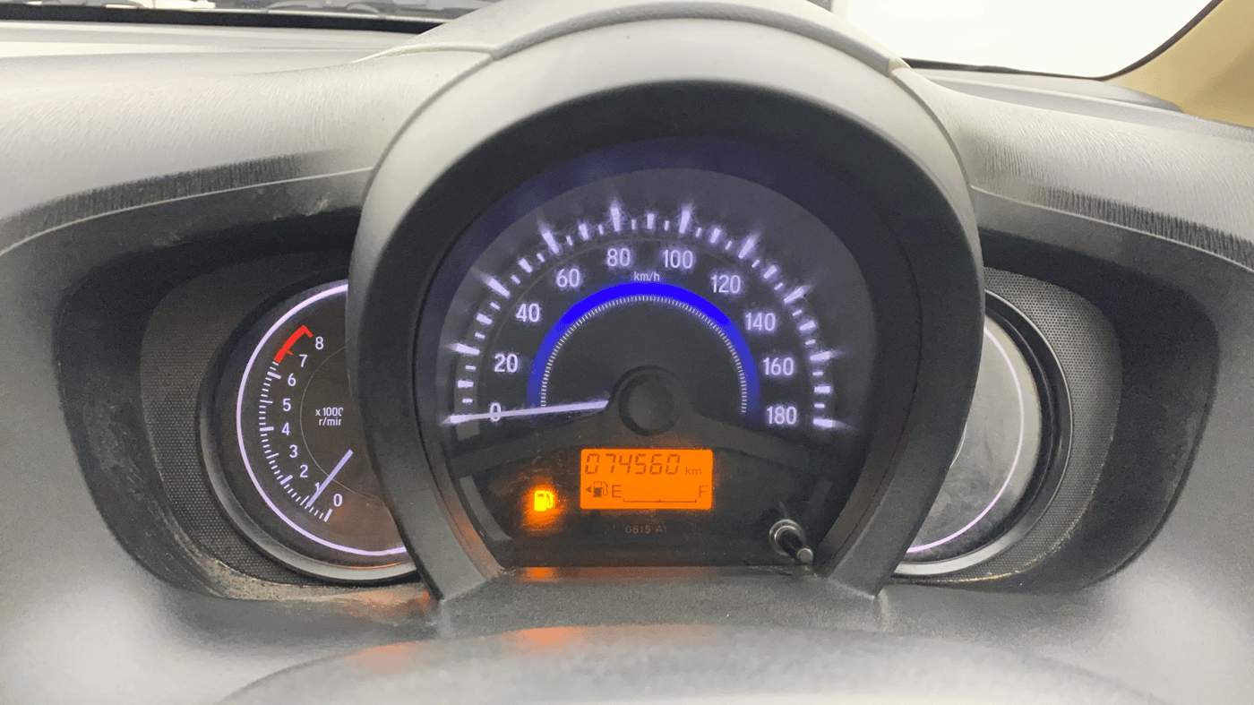 2015 Honda Brio VX AT, Petrol, Automatic, 74,675 km, Odometer Image