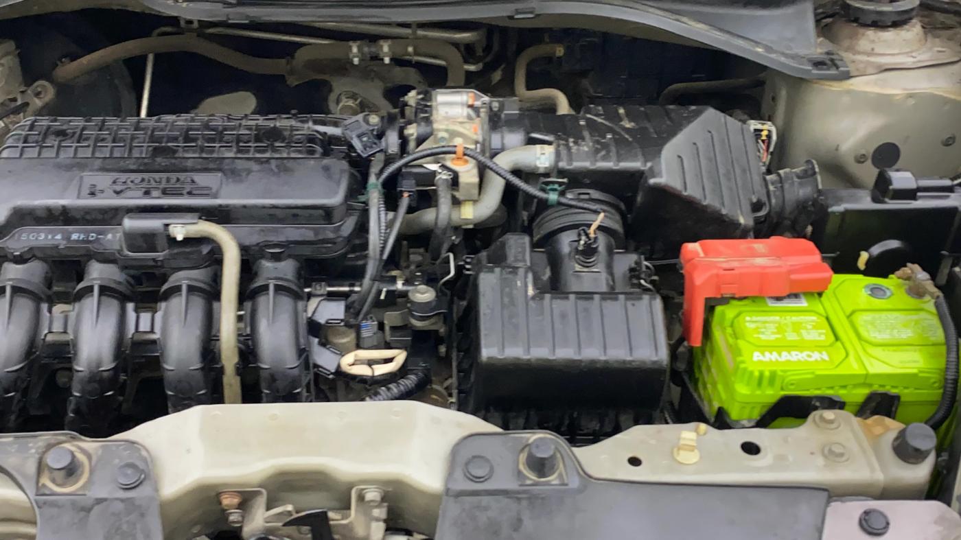 2015 Honda Brio VX AT, Petrol, Automatic, 74,675 km, Engine View - Left