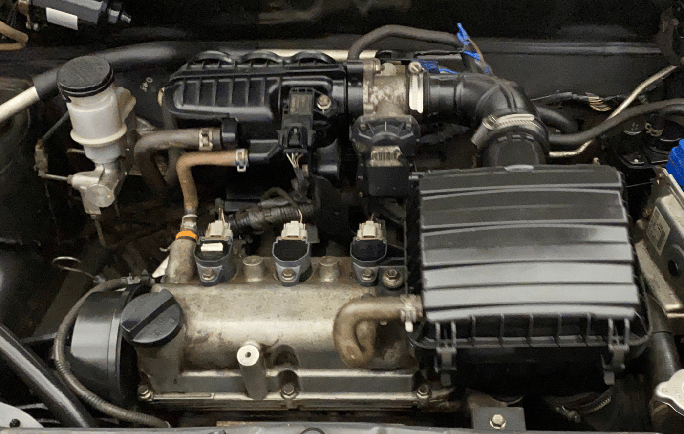2016 Maruti Alto 800 LXI, Petrol, Manual, 75,758 km, Engine View