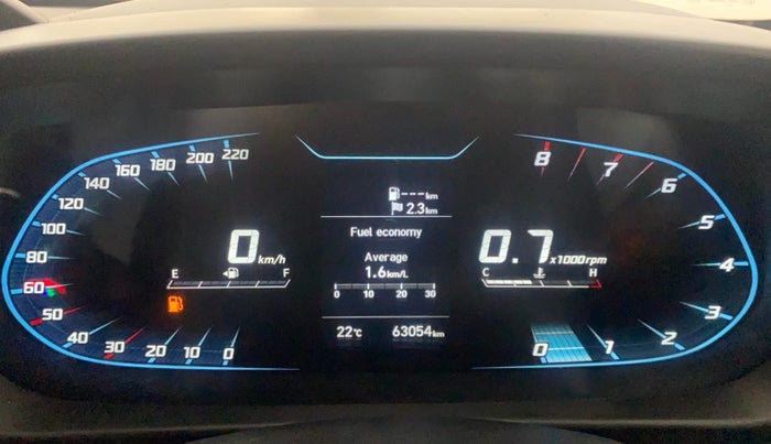 2021 Hyundai NEW I20 ASTA (O) 1.2 MT, Petrol, Manual, 63,001 km, Odometer Image