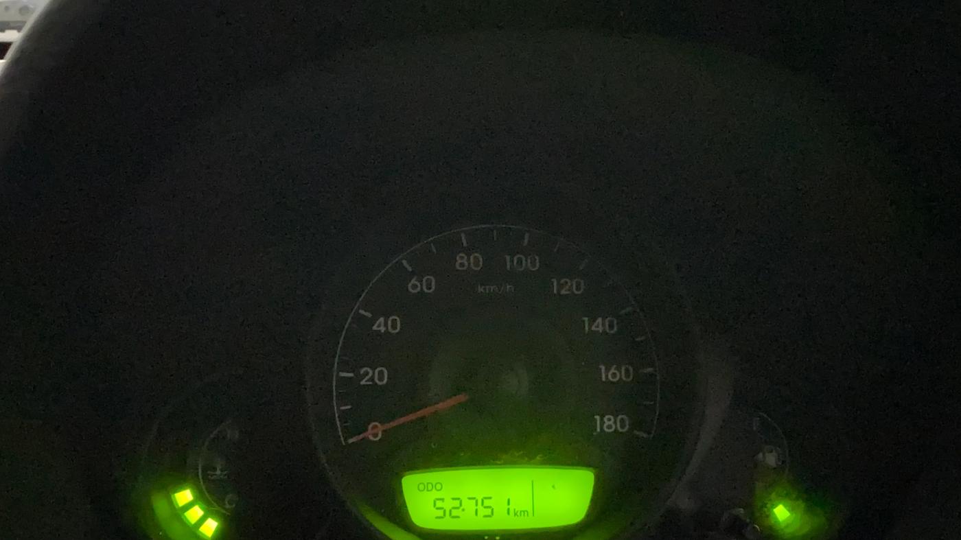 2018 Hyundai Eon ERA +, Petrol, Manual, 52,744 km, Odometer Image