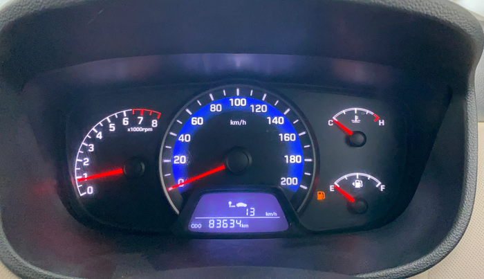 2015 Hyundai Xcent S (O) 1.2, Petrol, Manual, 83,593 km, Odometer Image