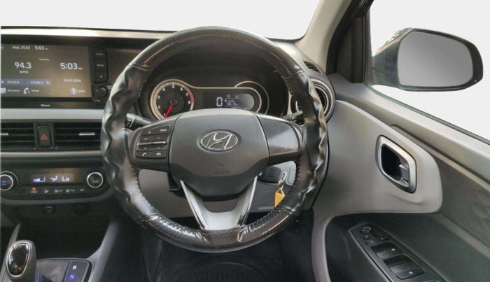 2020 Hyundai GRAND I10 NIOS SPORTZ AMT 1.2 KAPPA VTVT, Petrol, Automatic, 58,078 km, Steering Wheel Close Up