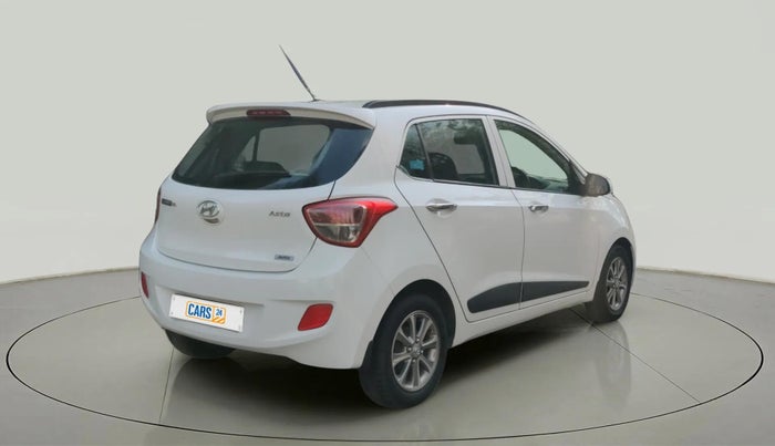 2016 Hyundai Grand i10 ASTA (O) AT 1.2 KAPPA VTVT, Petrol, Automatic, 43,883 km, Right Back Diagonal
