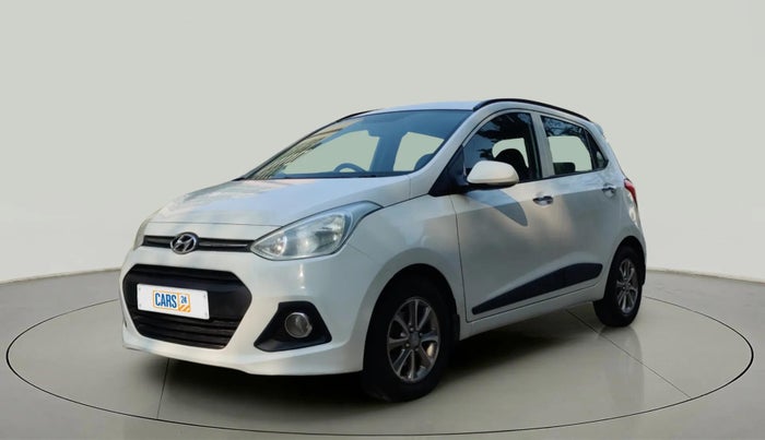 2016 Hyundai Grand i10 ASTA (O) AT 1.2 KAPPA VTVT, Petrol, Automatic, 43,883 km, Left Front Diagonal