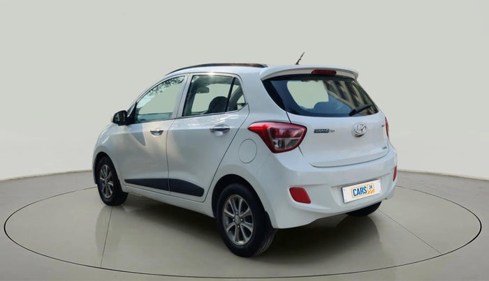 2016 Hyundai Grand i10 ASTA (O) AT 1.2 KAPPA VTVT, Petrol, Automatic, 43,883 km, Left Back Diagonal