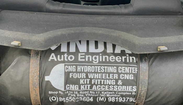 2017 Tata Tiago XZ PETROL, CNG, Manual, 84,453 km, Boot Inside