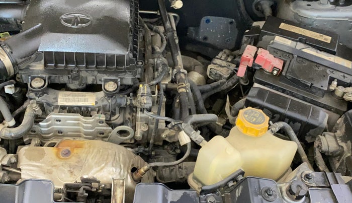 2020 Tata NEXON XZ PLUS (O) PETROL, Petrol, Manual, 17,461 km, Engine View - Left