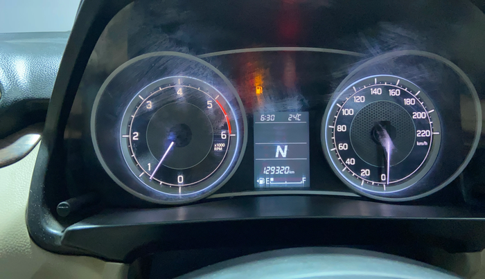 2017 Maruti Dzire ZDI PLUS AMT, Diesel, Automatic, 1,29,277 km, Odometer Image