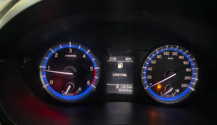 2016 Maruti S Cross ZETA 1.3, Diesel, Manual, 57,437 km, Odometer Image