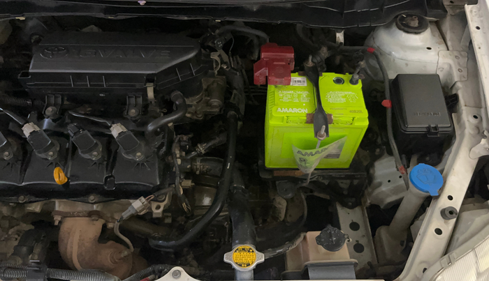 2014 Toyota Etios G, Petrol, Manual, 1,14,143 km, Engine View - Left