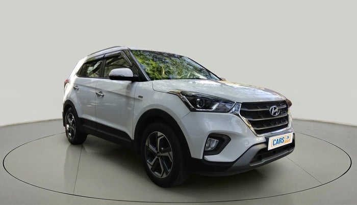 2019 Hyundai Creta SX AT 1.6 PETROL, Petrol, Automatic, 63,853 km, Right Front Diagonal