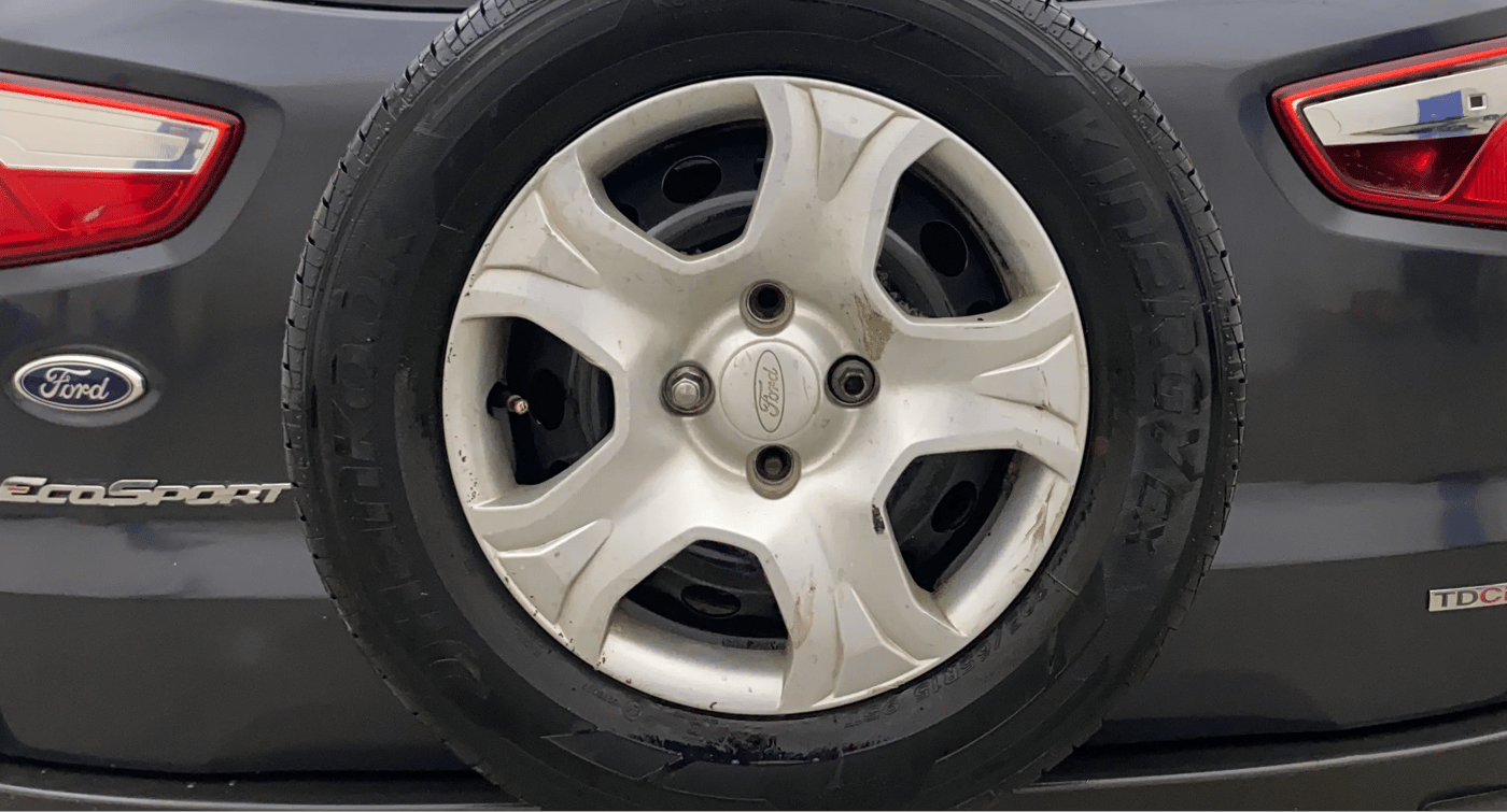 2014 Ford Ecosport AMBIENTE 1.5L DIESEL, Diesel, Manual, 1,06,742 km, Spare Tyre